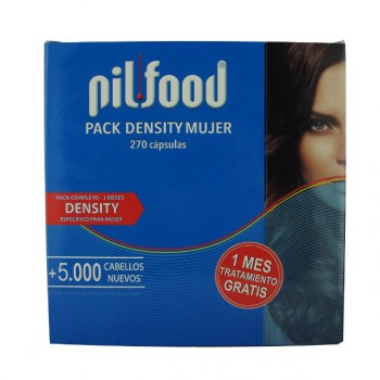 pilfood PACK DENSITY mujer 3 meses. 270 CAPSULAS. 1 MES DE TRATAMIENTO GRATIS